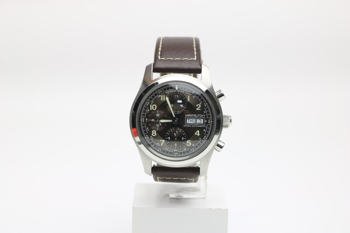Hamilton Khaki Field Automatik Chronograph Armbanduhr Herren - Ref. H715565