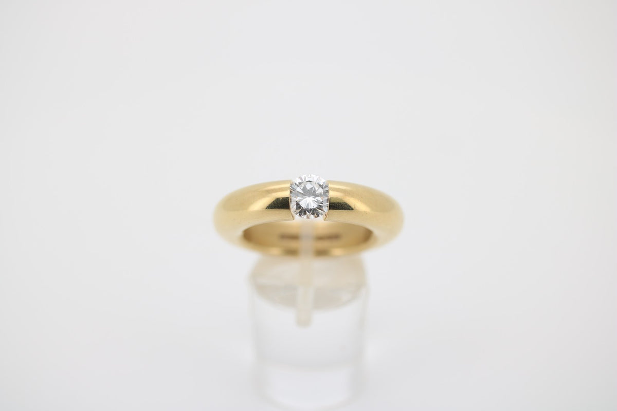 Niessing Damen Ring in 750 Gelbgold mit Zertifikat
