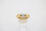 Niessing Damen Ring in 750 Gelbgold mit Zertifikat