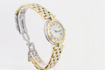 Cartier Panthere Vendome 183964 Stahl/Gold 30mm Damen Armbanduhr Etui