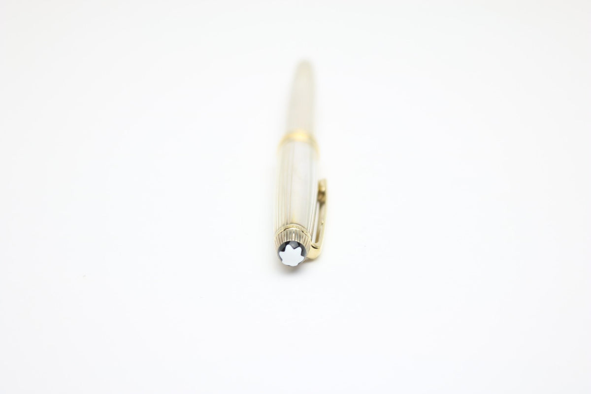 Montblanc Meisterstück Solitaire Fountain Füllfederhalter Ag925 - Ref. CS1559983
