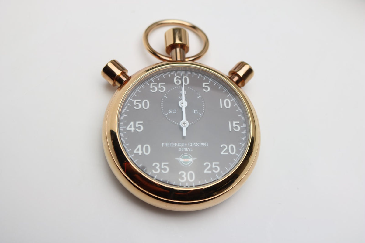 Frédérique Constant Automatik Armbanduhr SET mit Stoppuhr Herren Ref. FC305x4h6