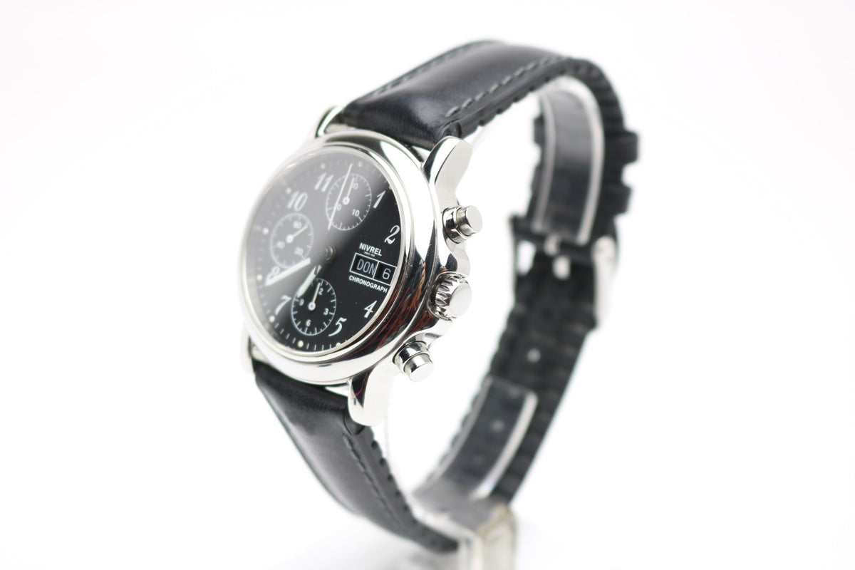 NIVREL Automatik Chronograph Armbanduhr Herren - Ref.N510.001