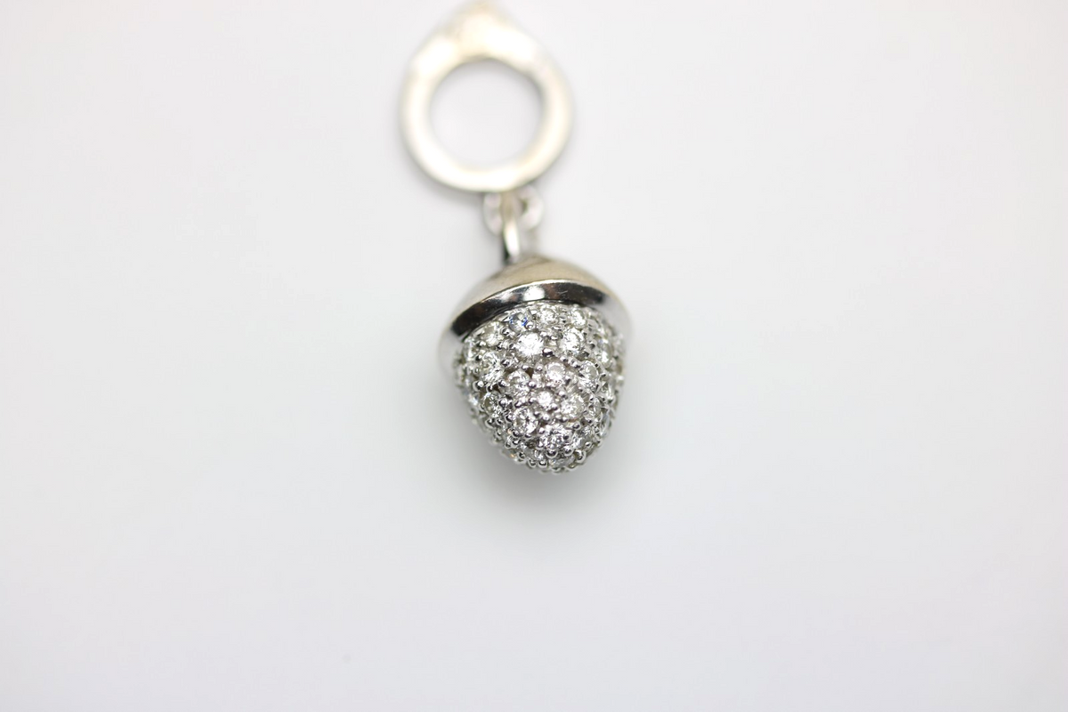 TAMARA COMOLLI MIKADO Flamenco Pavé 18K Weissgold Diamant Brillant-Schliff