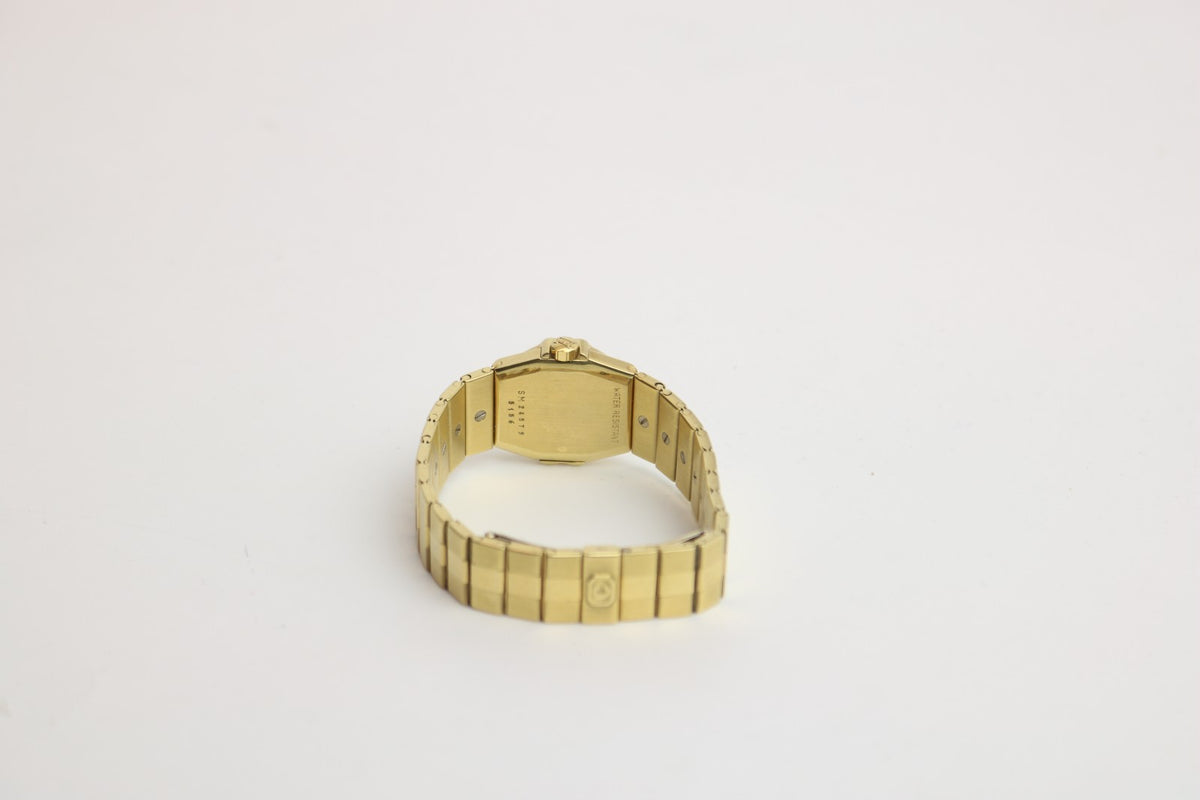 Chopard St Moritz Ambanduhr Damen - 750er Gelbgold mit Diamanten