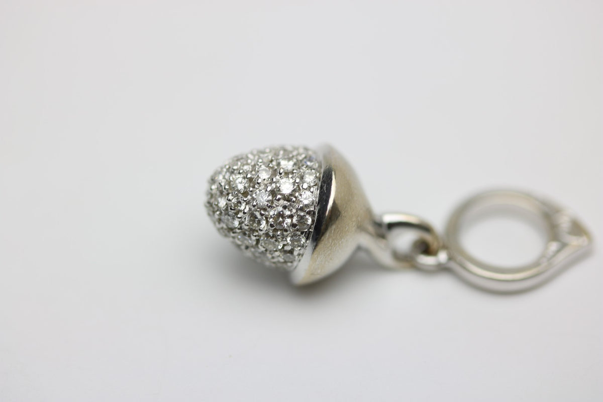 TAMARA COMOLLI MIKADO Flamenco Pavé 18K Weissgold Diamant Brillant-Schliff