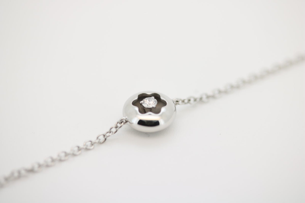 Montblanc Armband für Damen aus 750 Weißgold mit Diamant 0,05ct - 19cm