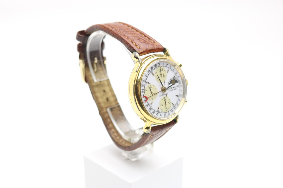 Chronoswiss Automatik Chronograph Armbanduhr Herren - Ref. 77590