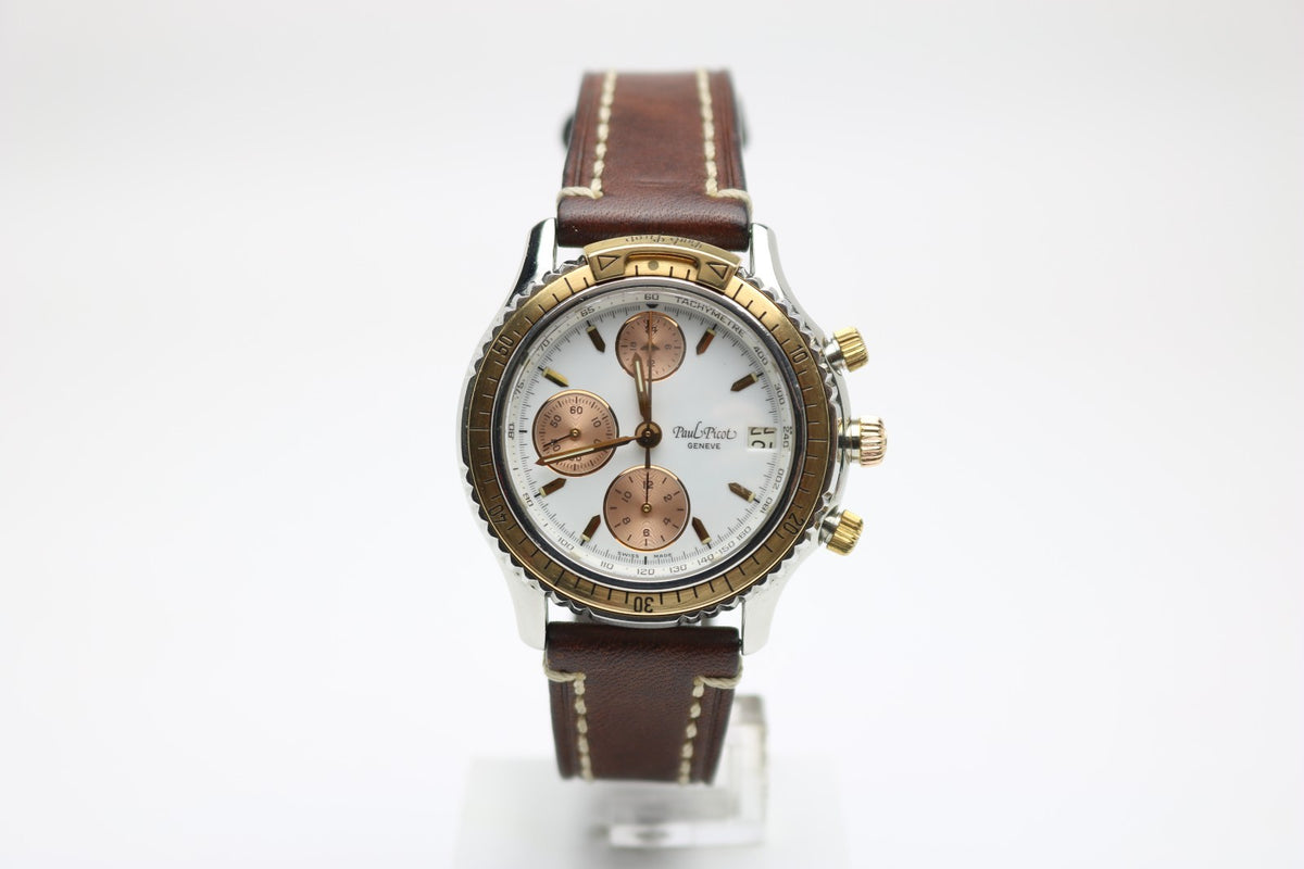 Paul Picot Chronograph Uboot Modelle Depose Chronograph Armbanduhr Herren