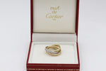 Cartier Trinity Brillant Memory-Ring 18k Gold Gr. 53 ca. 9,1g