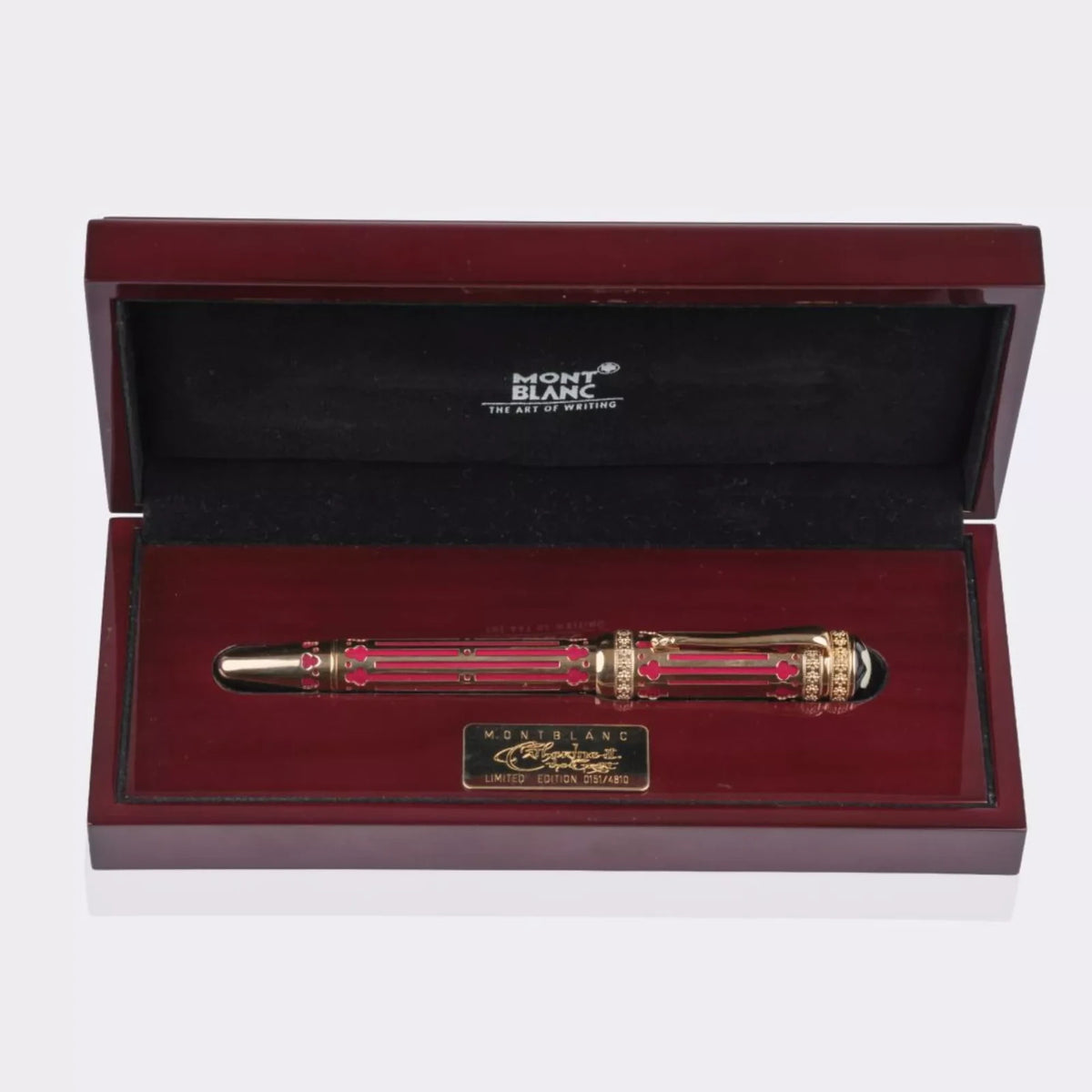 Montblanc. Limitierte Patron of Art Edition Füllfederhalter 'Catherine II. The G