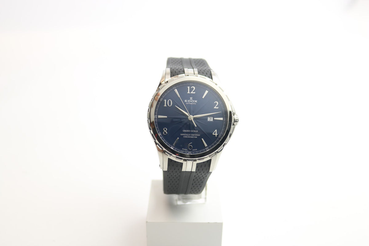 EDOX Grand Ocean NBN Chronometer Ambanduhr Herren - Ref 800773 - Box & Papiere