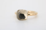 Ring Pomellato Nudo Classic mit Topas, 750 Roségold, beh. Topas in Kissenschliff