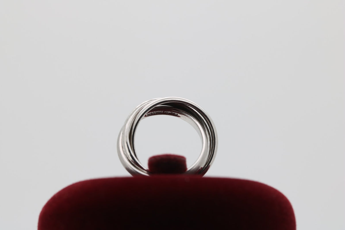 Niessing Dreifach Damen Ring in 750Weißgold