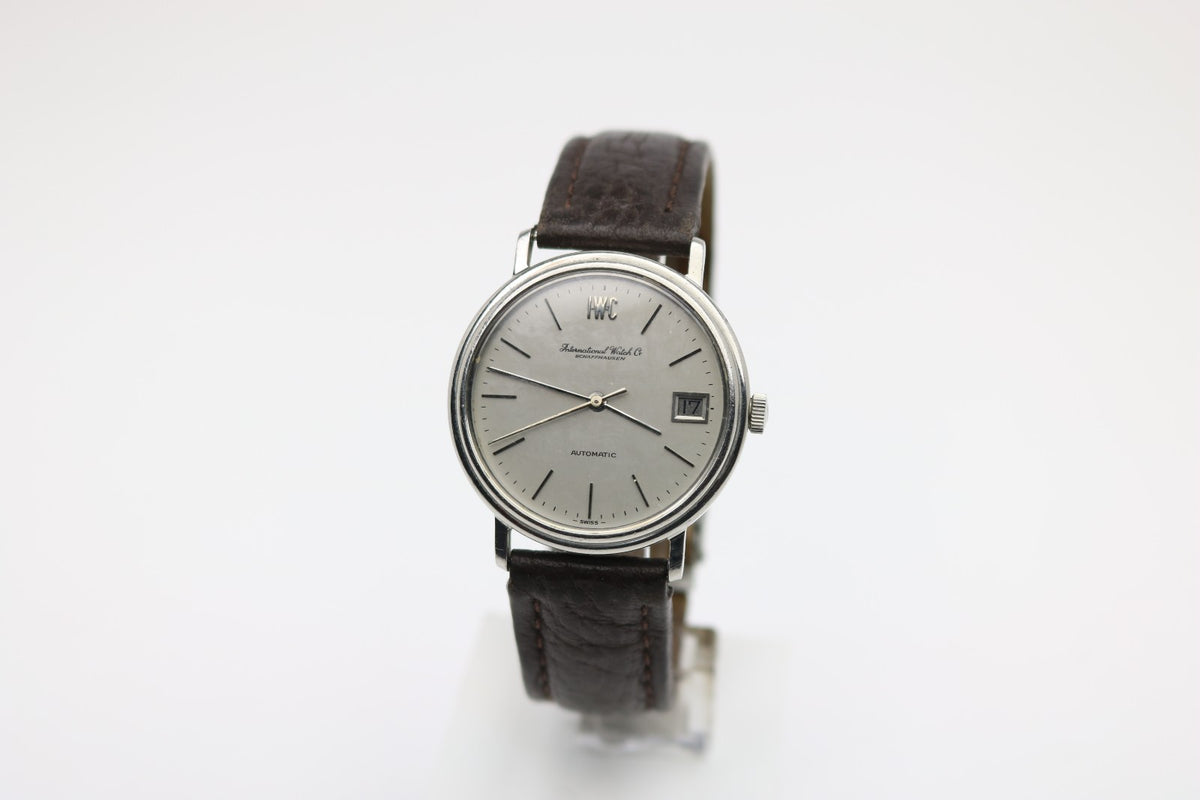 IWC Schaffhausen Automatic Date Utra-Thin Ambanduhr - 3205