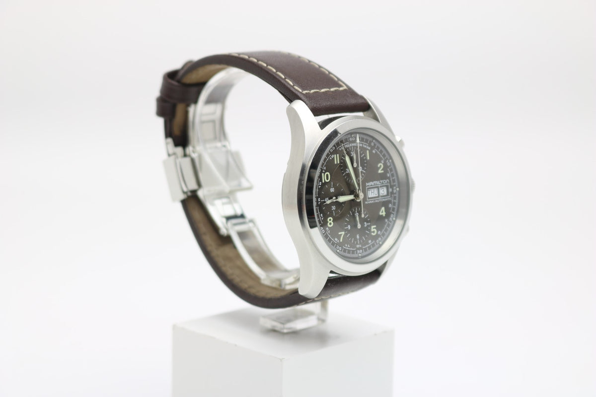 Hamilton Khaki Field Automatik Chronograph Armbanduhr Herren - Ref. H715565