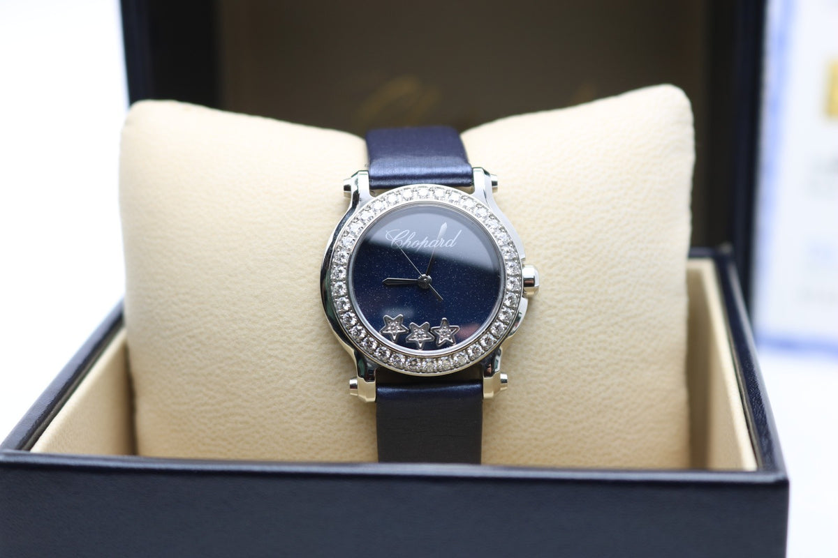 Chopard Acciaio Happy Sport mini Quartz Armbanduhr Damen - Ref.278509-3050