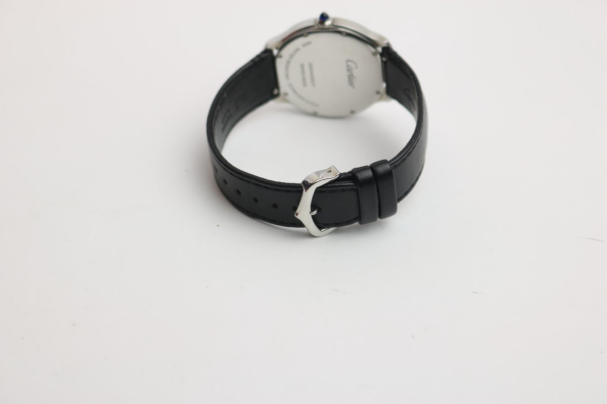Cartier must de cartier Ronde Ambanduhr Herren - mit Box & Papieren - WSRN0031