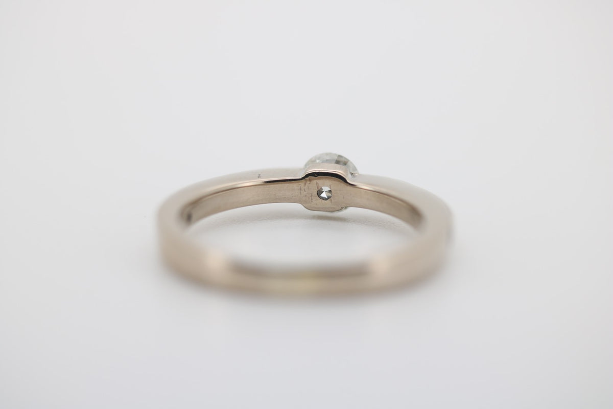 Liberté Ring 750er Gold und 800 Platin Brillanten 0,58 ct – Ringgröße 58