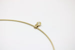 Niessing Diamant Halskette aus 750 Gelbgold - ca. 50 cm