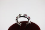 Gucci Ring aus 750 Weißgold mit Rubelite – Ringgröße 51