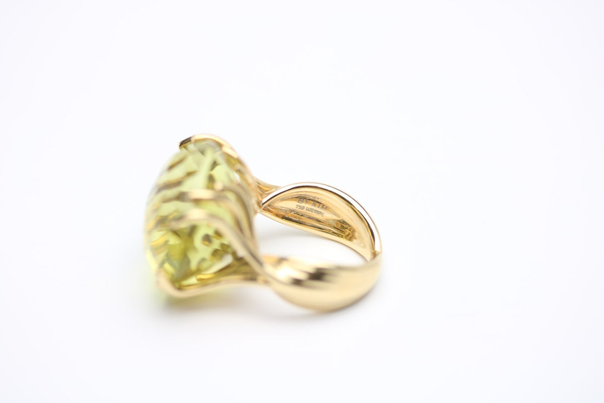 Wempe by Kim Ring für Damen aus 750 Gelbgold – Ringgröße 53