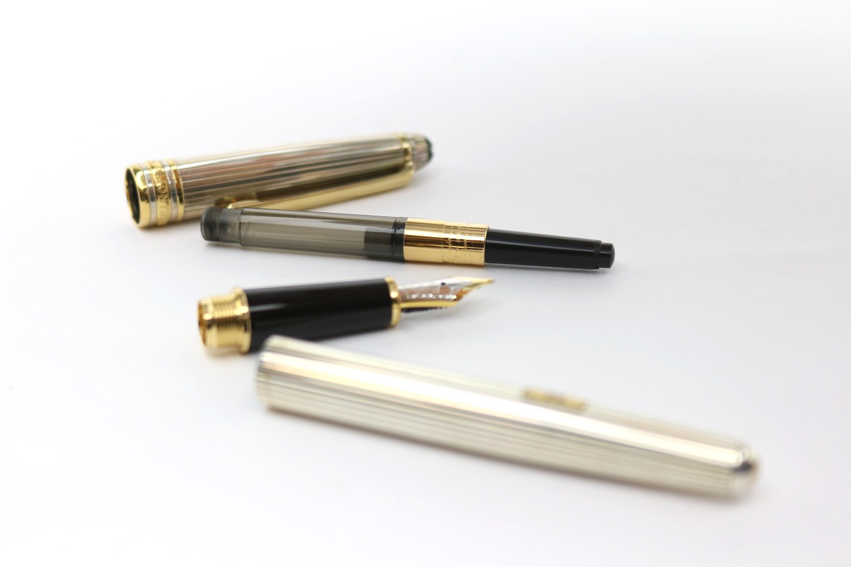 Montblanc Meisterstück Solitaire Fountain Füllfederhalter Ag925 - Ref. CS1559983