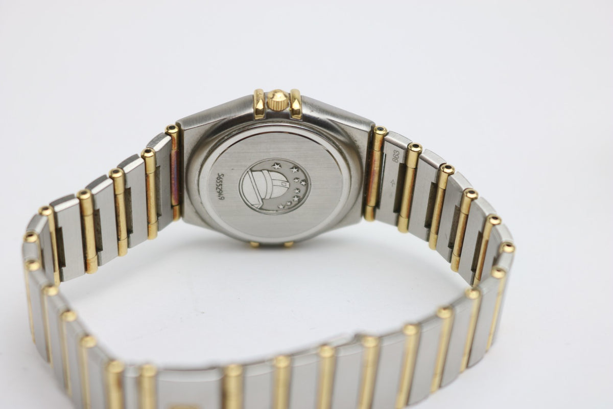 Omega Constellation Armbanduhr Damen Quartz - aus Stahl/Gold