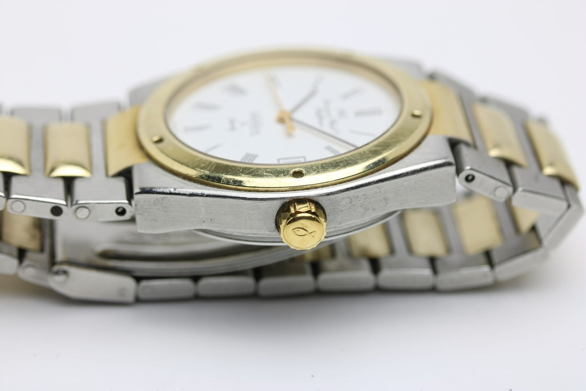 IWC Ingenieur SL Quartz Armbanduhr Herren -Gelbgold und Stahl Ref. IW3305