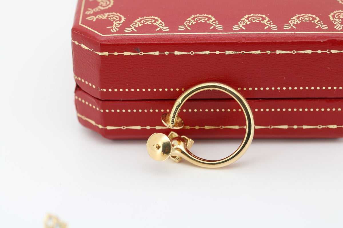 Cartier Diamant Ohrringe - 750 Gold