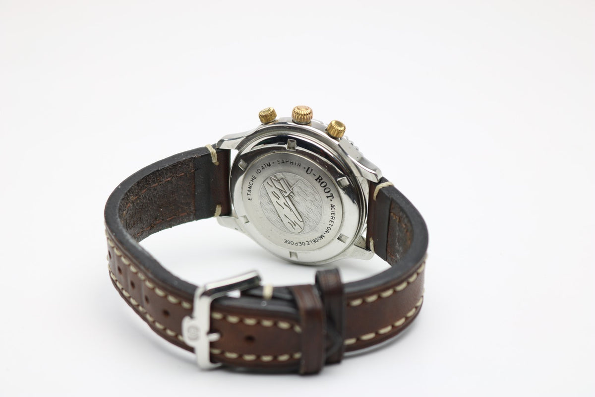 Paul Picot Chronograph Uboot Modelle Depose Chronograph Armbanduhr Herren