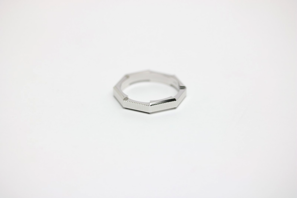Gucci Ring aus 750 Weißgold – Ringgröße 62