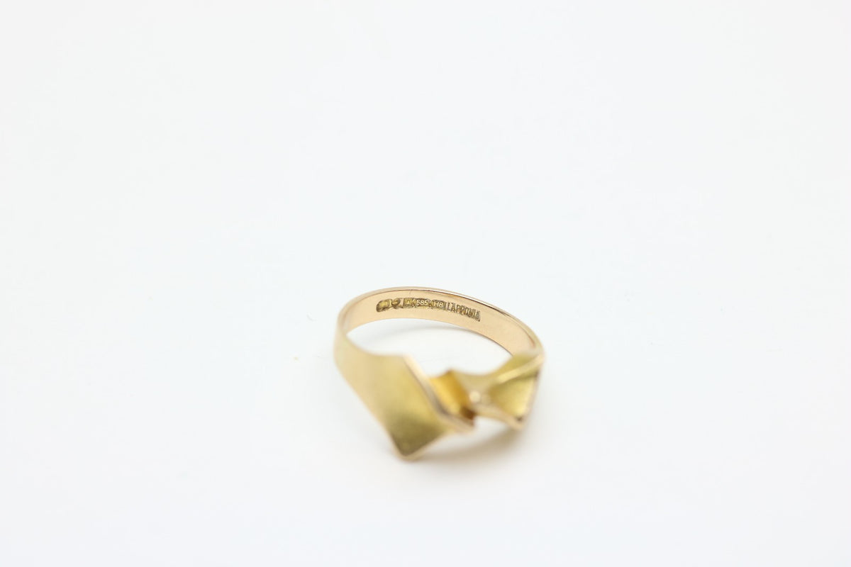 Lapponia Ring für Damen aus 585 Gelbgold – Ringgröße 54
