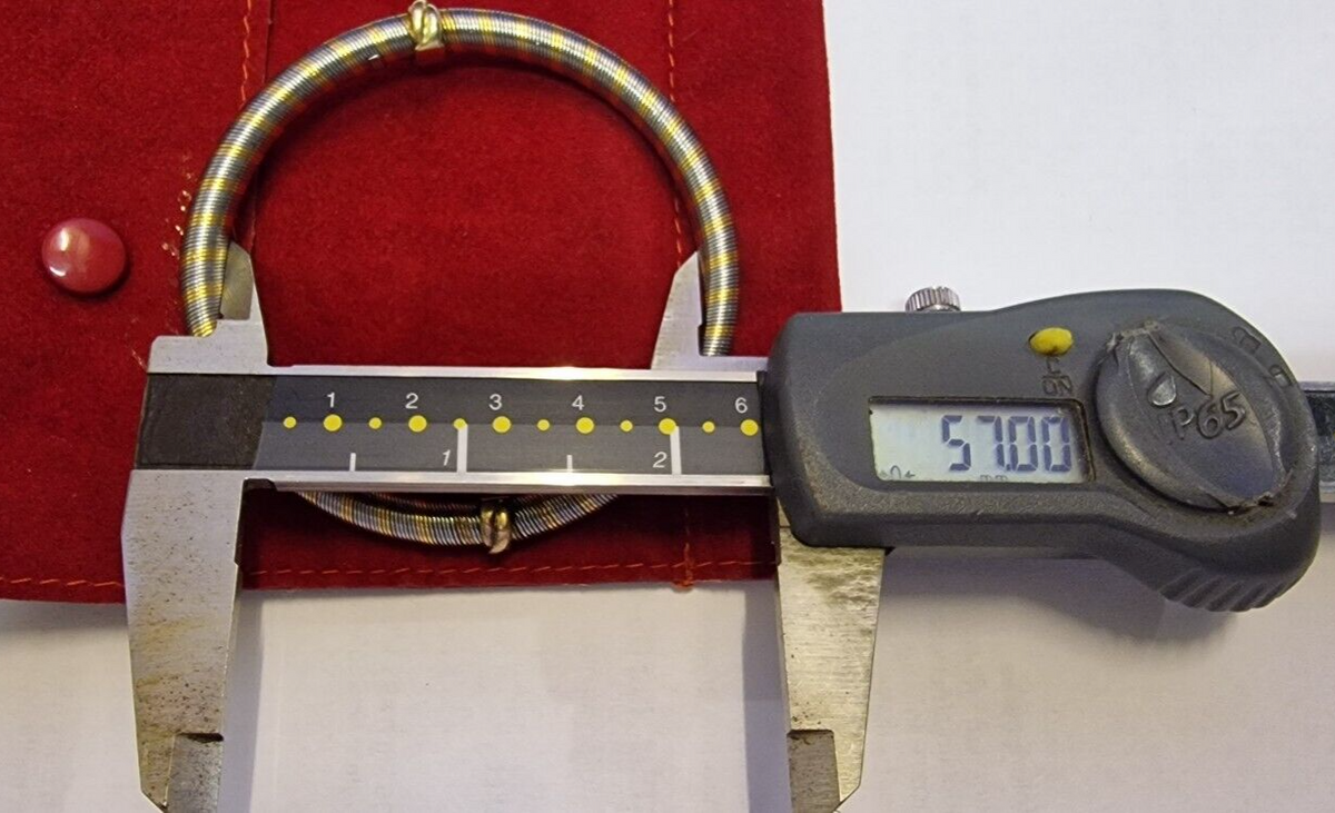 Cartier Armreif Trinity Vintage 750/18 Gelbgold/Stahl
