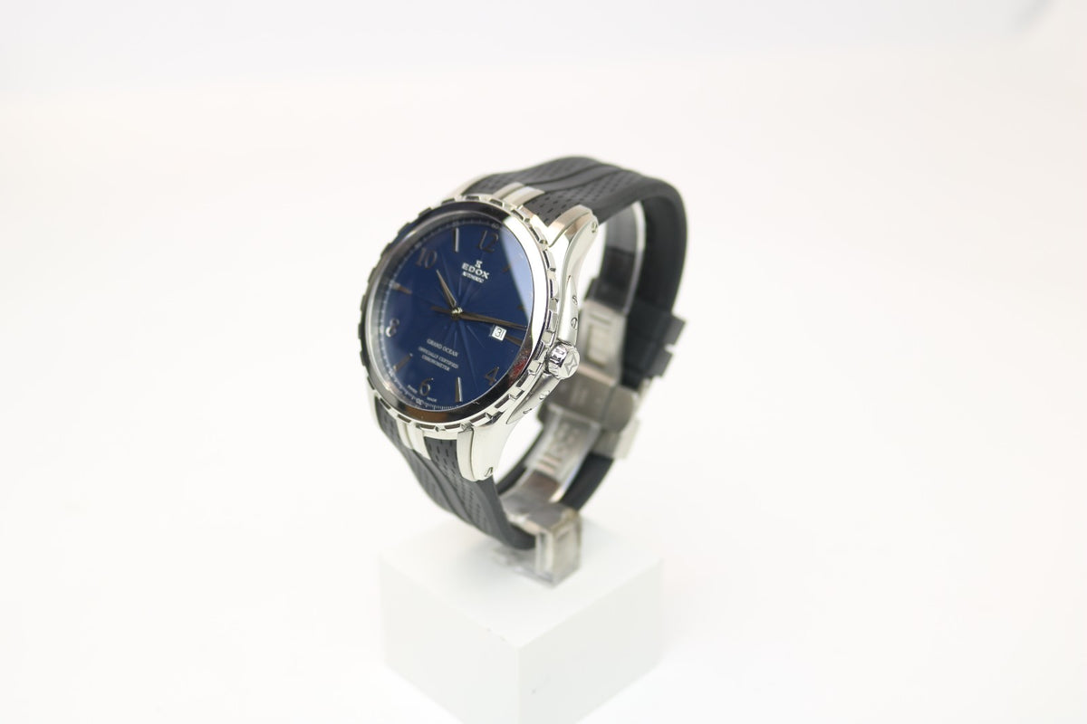 EDOX Grand Ocean NBN Chronometer Ambanduhr Herren - Ref 800773 - Box & Papiere