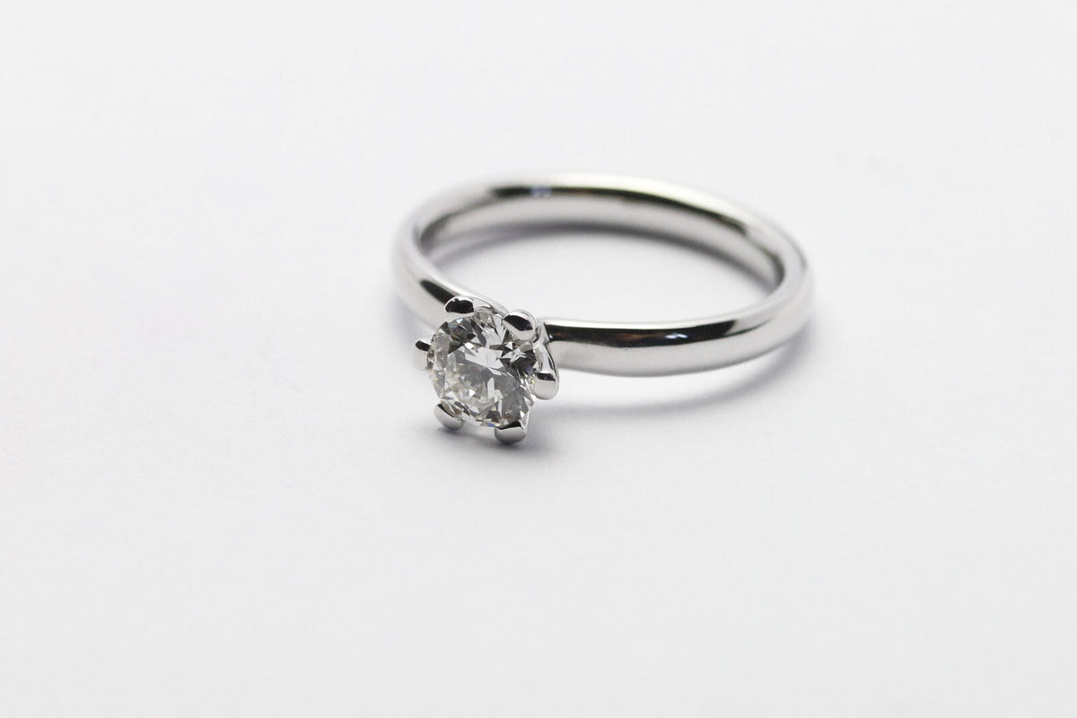 Mahlberg 750er Solitärring 0,70ct H/SI2 NP: 3990.-