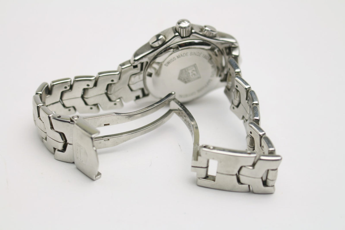 Tagheuer Automatik Chronograph Armbanduhr Damen - Ref. CJF1314