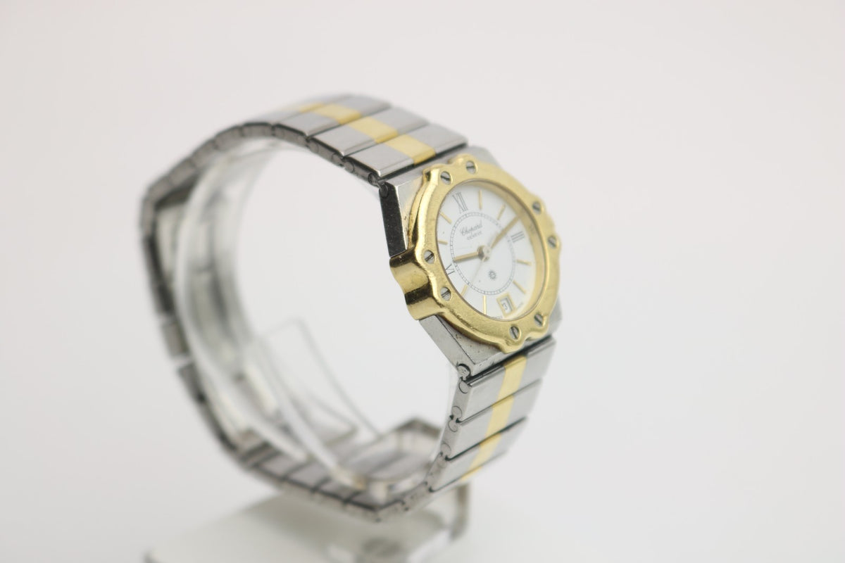 Chopard Lady St. Moritz Quartz Ambanduhr Damen - 8024 Stahl/Gold