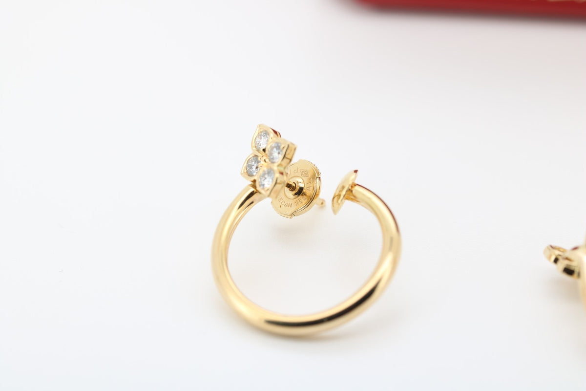 Cartier Diamant Ohrringe - 750 Gold