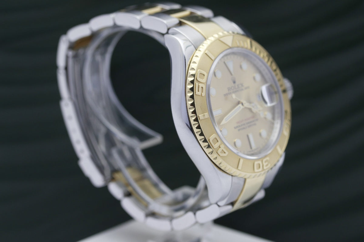 Rolex Yacht-Master 40 16623 Champagner Stahl/Gold Automatik Herren Box & Papiere