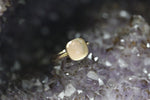 Pomellato Damen Ring 18k Gelbgold mit Rosenquarz Gr. 53 ca. 7,75g