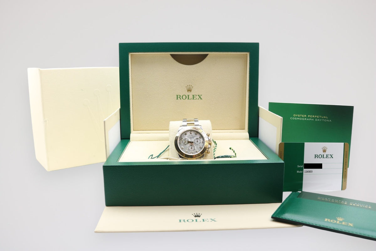 Rolex Daytona Perlmutt Automatik Armbanduhr Herren - Ref. 116503 - (2020)