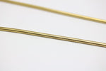 WEMPE Solitär-Brillant ca. 0,50ct - 750 Gelbgold mit Diamantanhänger - ca. 44 cm