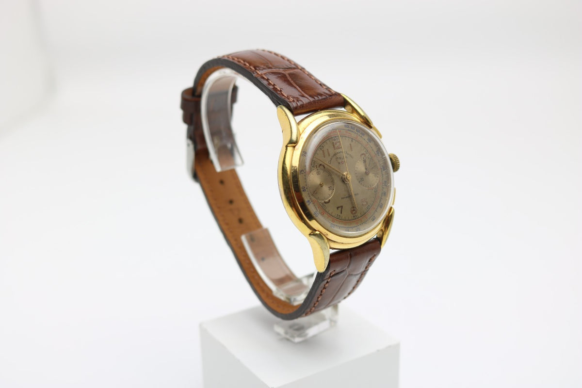 Vintage Chronographe Suisse Handaufzug Chronograph Armbanduhr Herren
