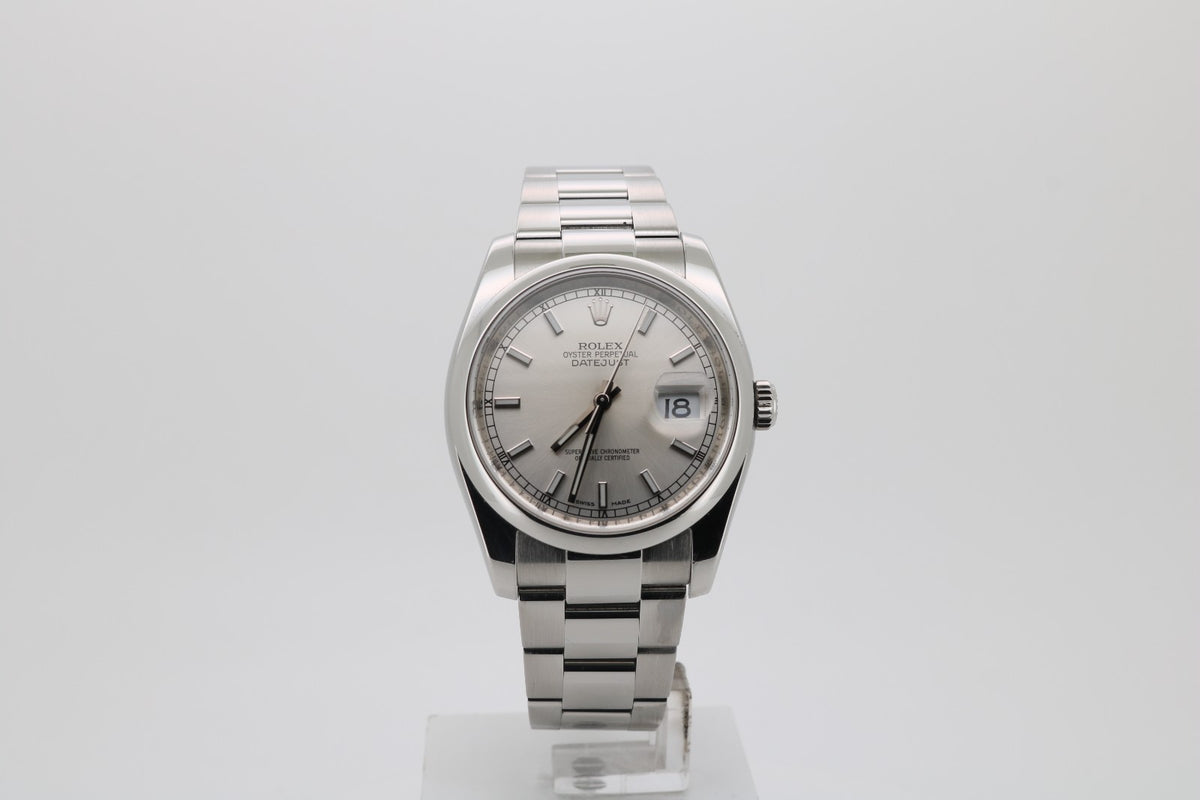 Rolex Datejust Oyster Perpet. Automatik Armbanduhr Herren - Ref. 116200 - (2008)