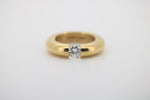 Niessing Damen Ring in 750 Gelbgold mit Zertifikat