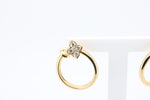 Cartier Diamant Ohrringe - 750 Gold