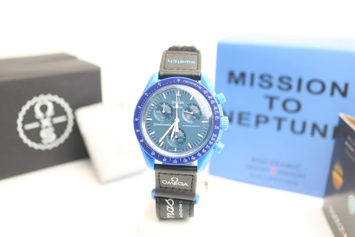Omega x Swatch Speedmaster Ambanduhr - Mission to Neptune