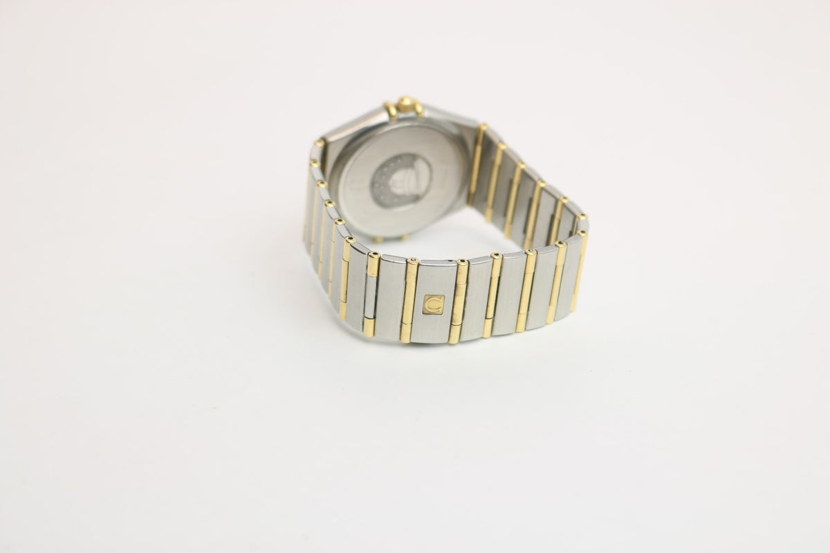 Omega Constellation Quartz Ambanduhr Herren - 396/1532 Stahl/gold