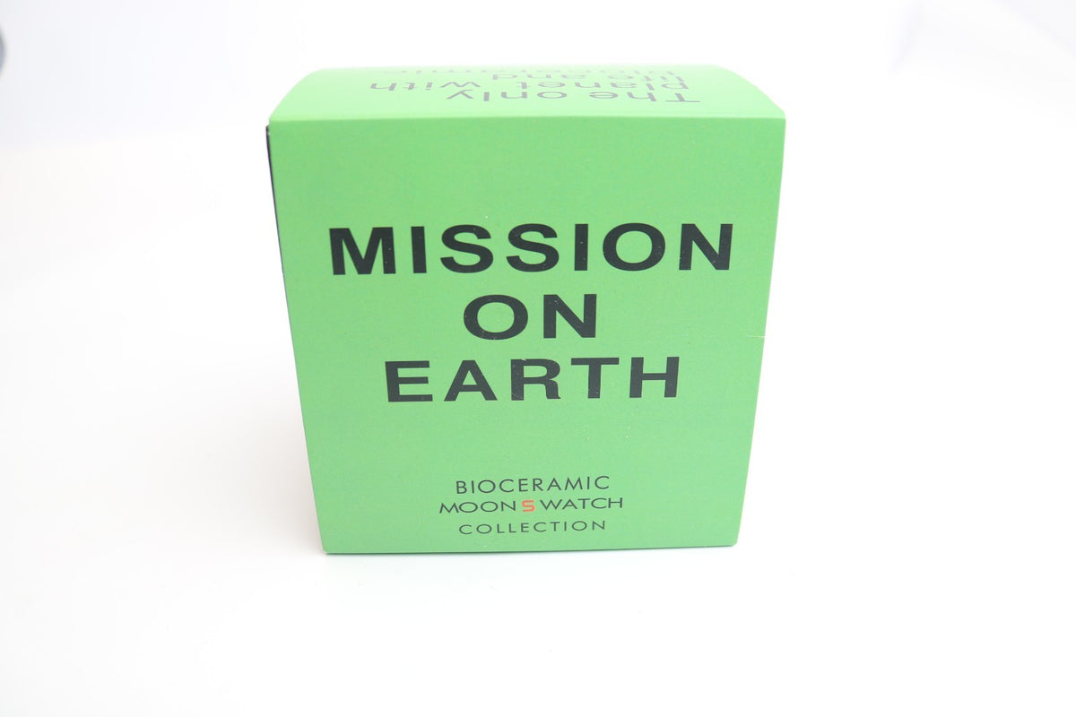 Omega Swatch mission on Earth Chronograph Ambanduhr Herren